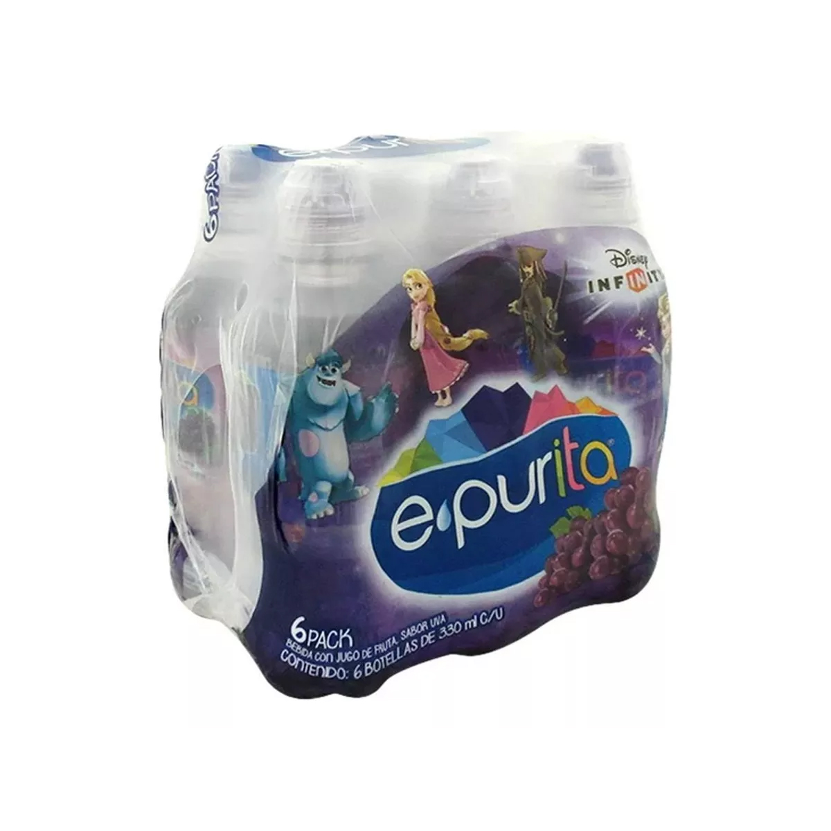 Epurita Agua con Jugo de Uva - 12 Piezas