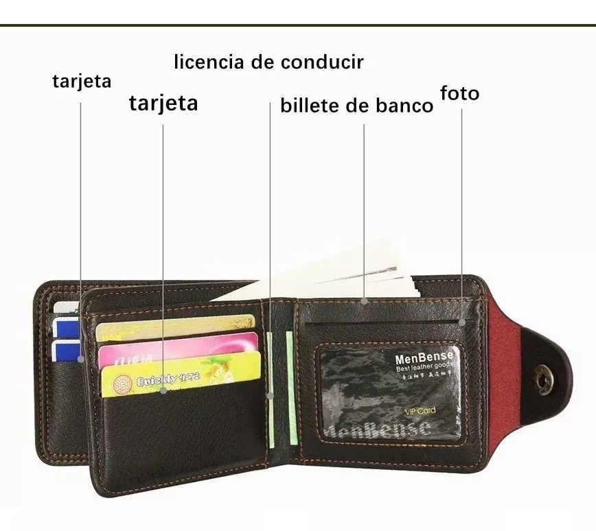 Cartera One Piece Sombrero Anime Luffy Alta Calidad