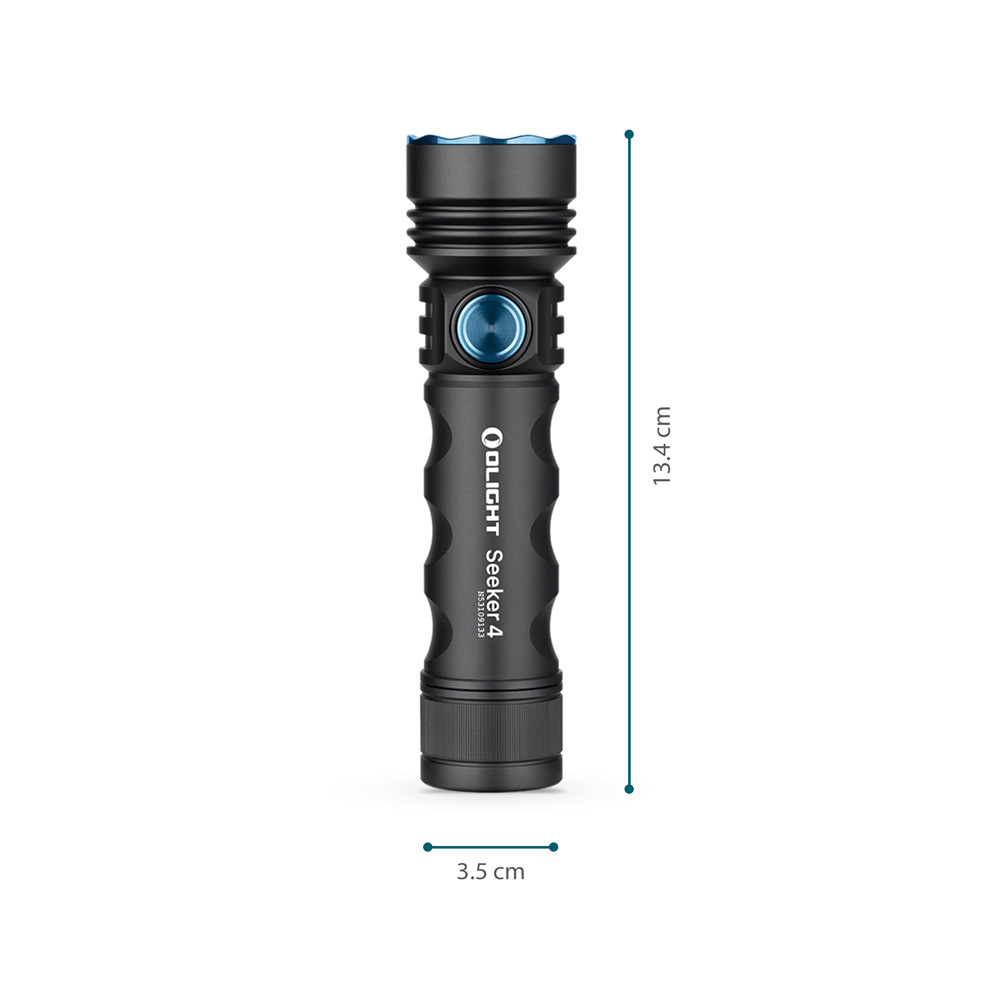 Linterna de Mano Recargable SEEKER 4 Negra Olight