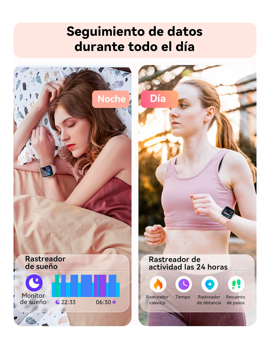RELOJ INTELIGENTE IDW13001 PETUKITA BOX ROSA CON ALEXA
