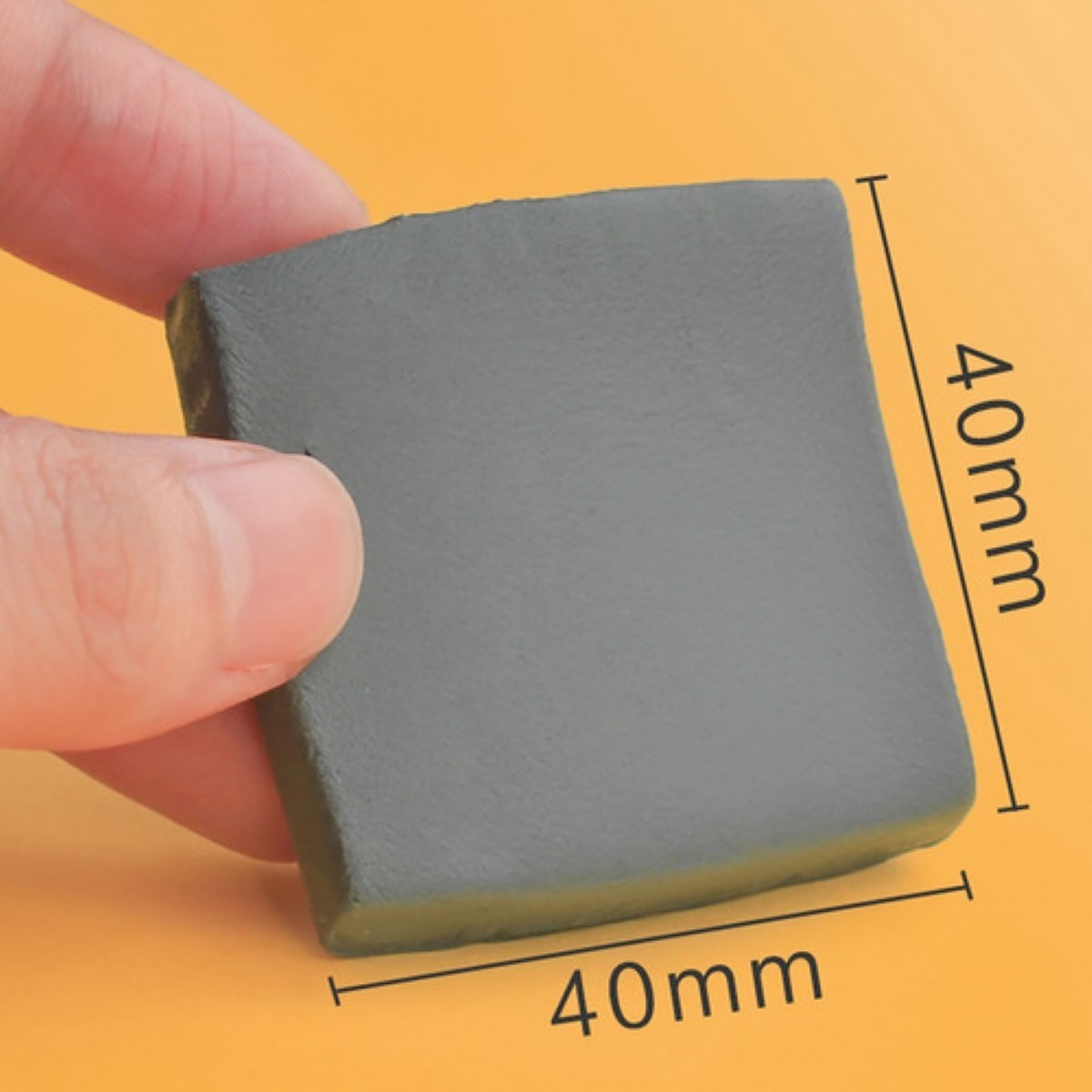 Deli Goma Moldeable De Borrador Juego De 3 Piezas gris