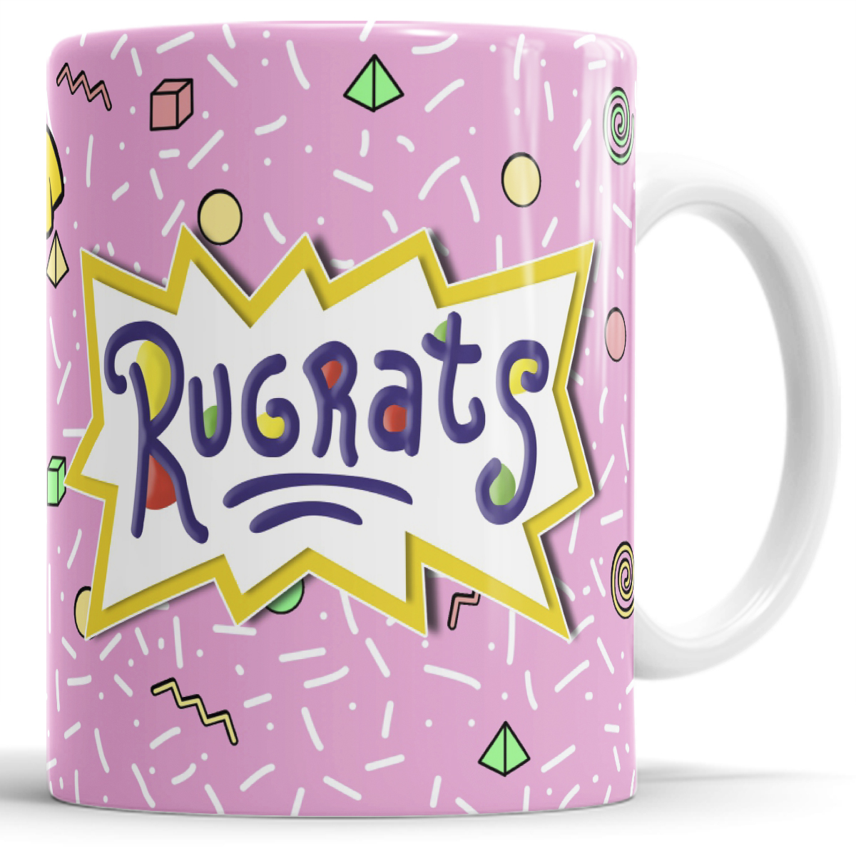 Set de 4 Tazas de ya do quiero ser adulto rugrats carlitos