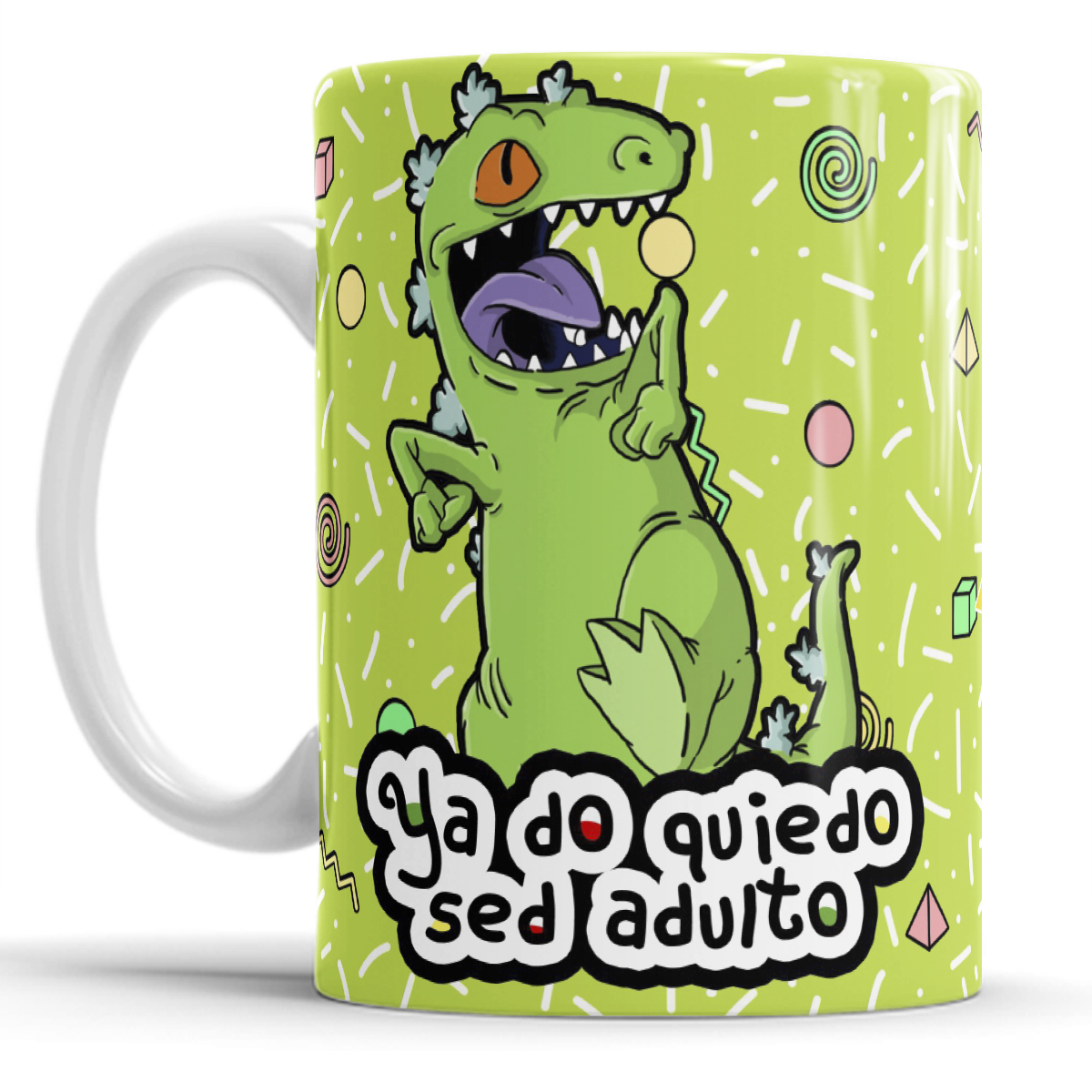 Set de 4 Tazas de ya do quiero ser adulto rugrats carlitos
