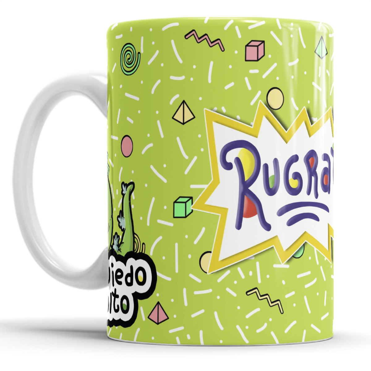 Set de 4 Tazas de ya do quiero ser adulto rugrats carlitos