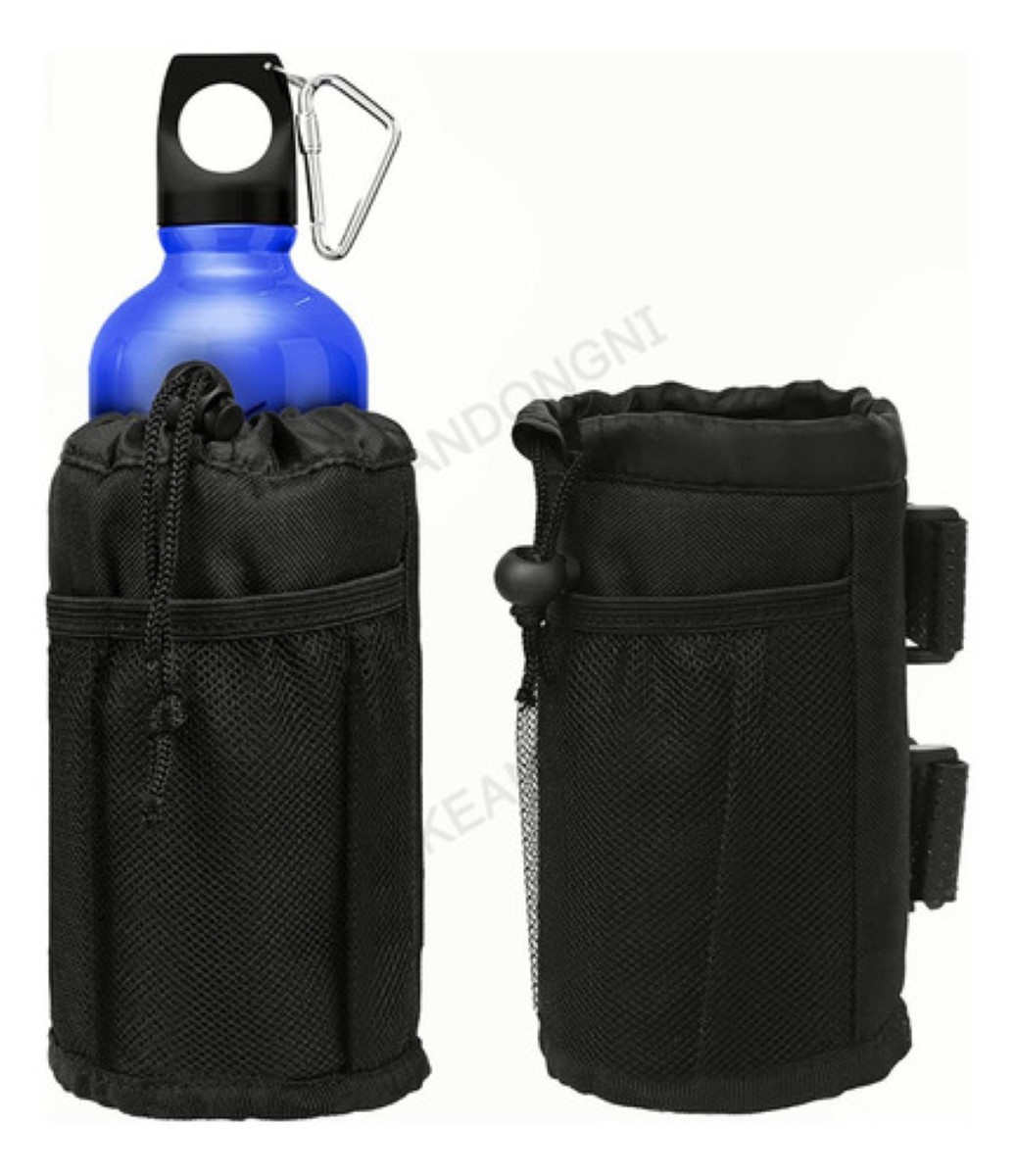 Soporte Porta Vasos Botellas Motocicleta Bicicleta Carreola Negro