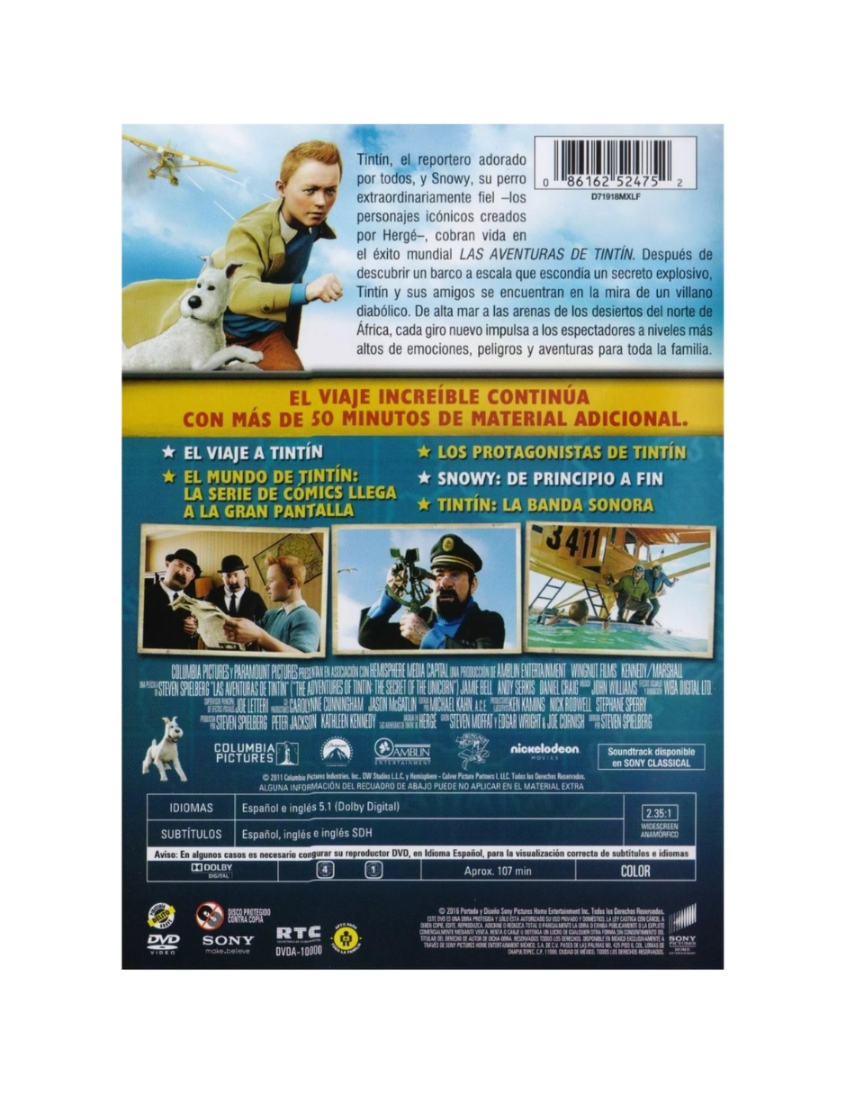 LAS AVENTURAS DE TINTIN