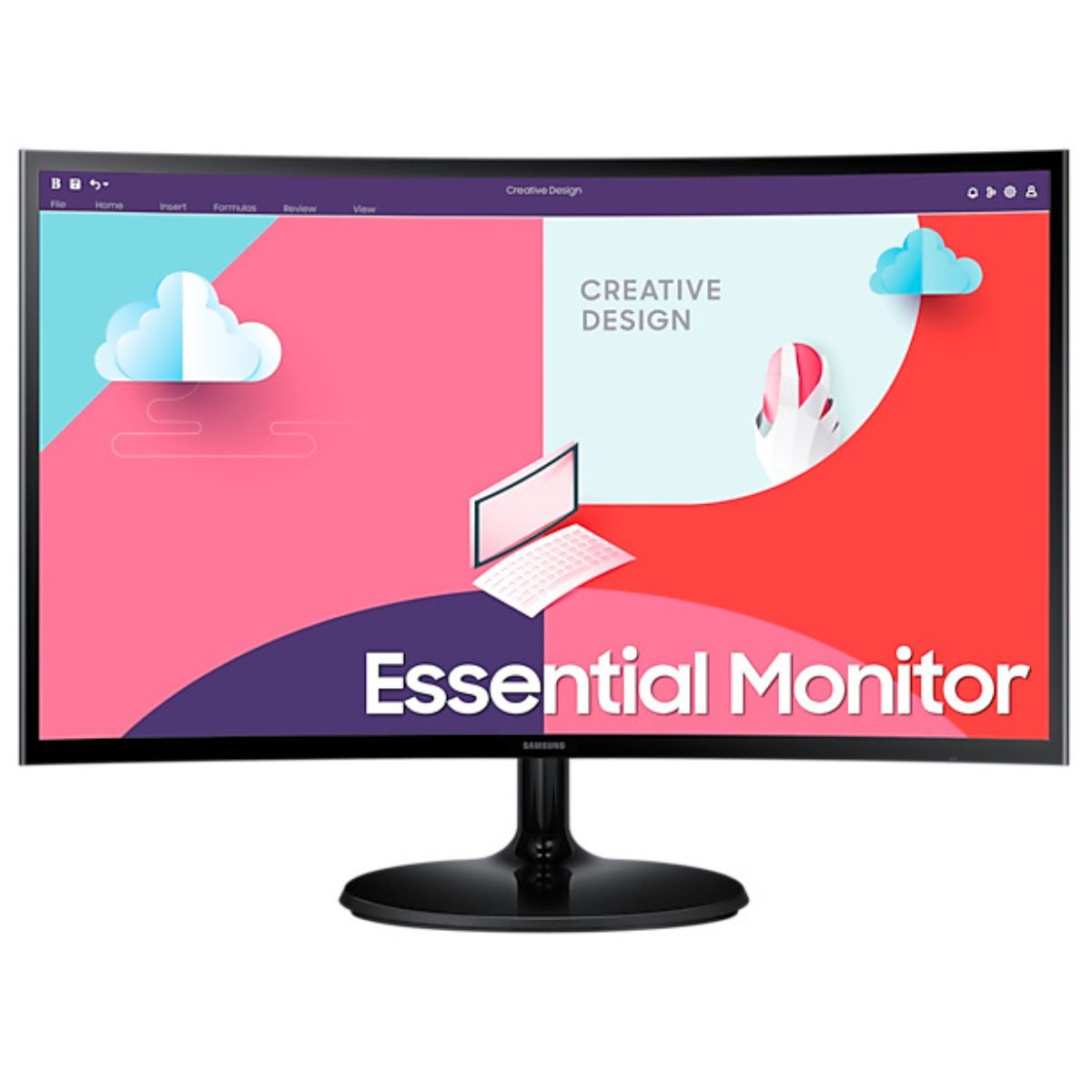 Monitor Samsung 27Pulg Curvo Led 60HZ Black
