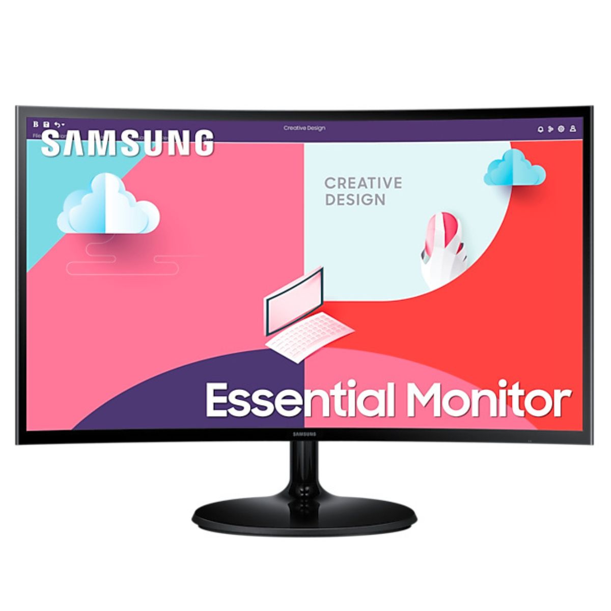 Monitor Samsung 27Pulg Curvo Led 60HZ Black