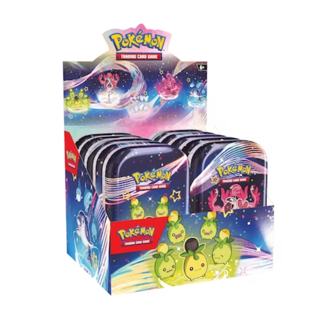 Pokémon Tcg - Paldean Fates Mini Tin Display