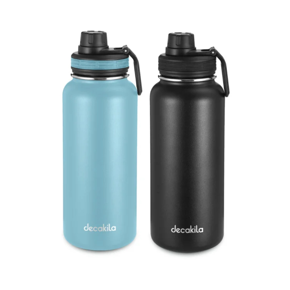 TERMO/CILINDRO 1130ML DECAKILA MANTIENE TEMPERATURA AZUL-NE