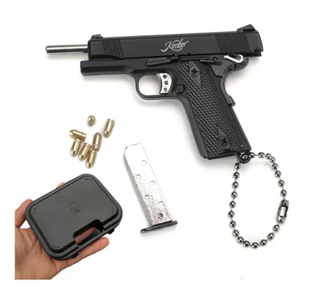 Llavero Táctico Pistola Mini Policíamilitar Desmontable 1911