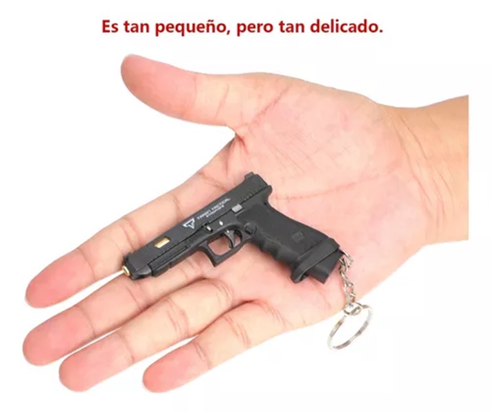Llavero Táctico Pistola Mini Policíamilitar Desmontable 1911