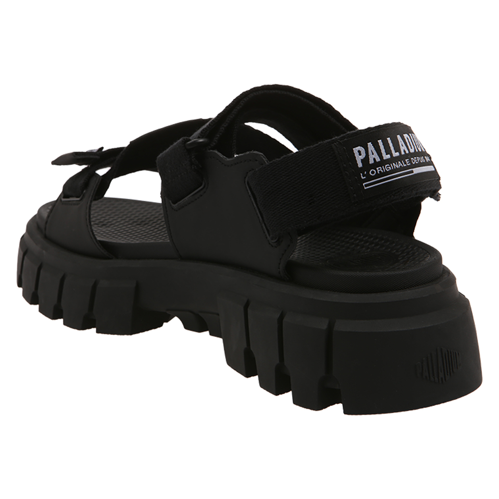 Sandalia Palladium REVOLT para Mujer color Negro