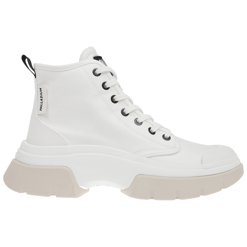 Tenis de Bota Palladium PALLAWAVE para Mujer color Blanco