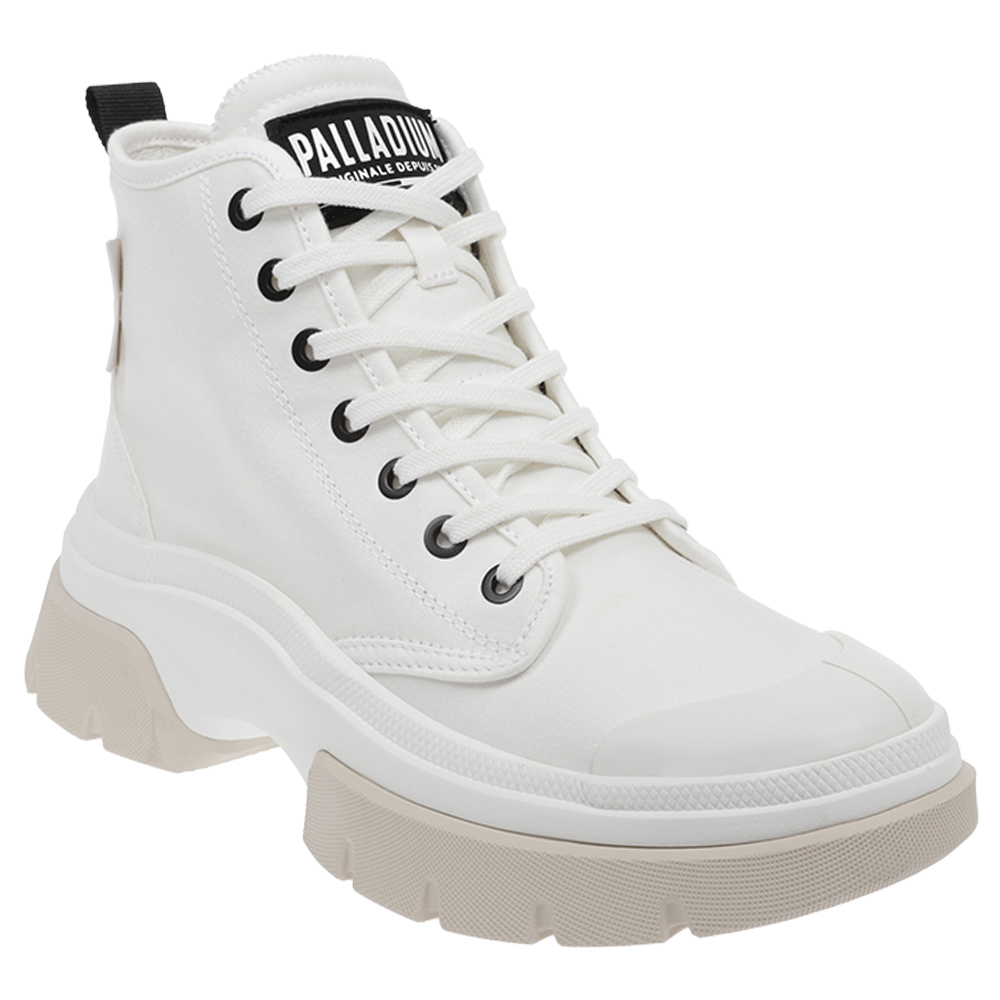 Tenis de Bota Palladium PALLAWAVE para Mujer color Blanco