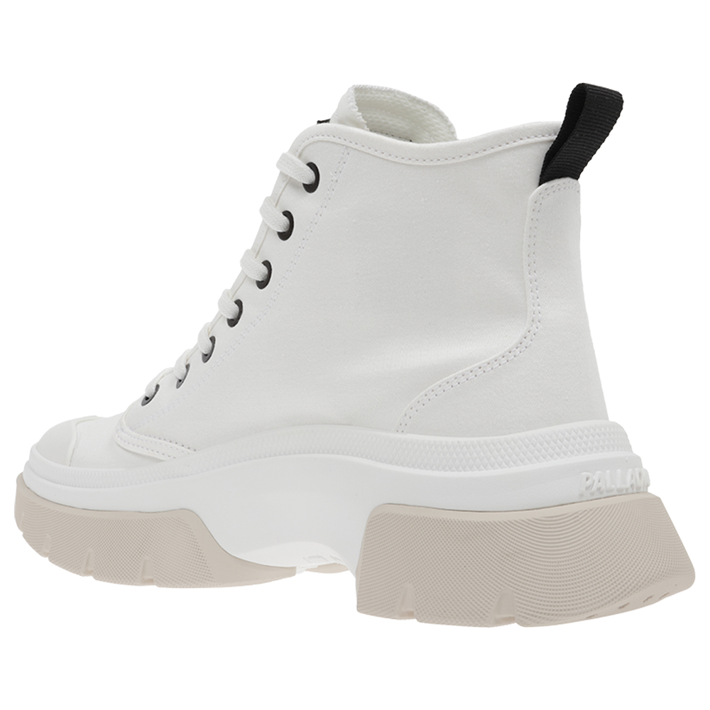 Tenis de Bota Palladium PALLAWAVE para Mujer color Blanco
