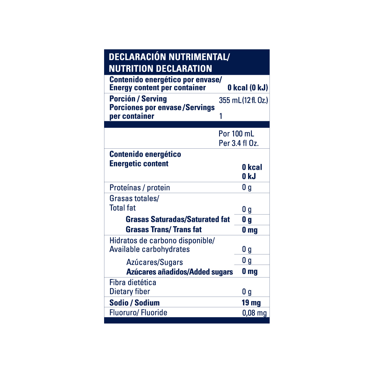 Agua Mineral Natural Brillante Tehuacán 355 ml 12 piezas