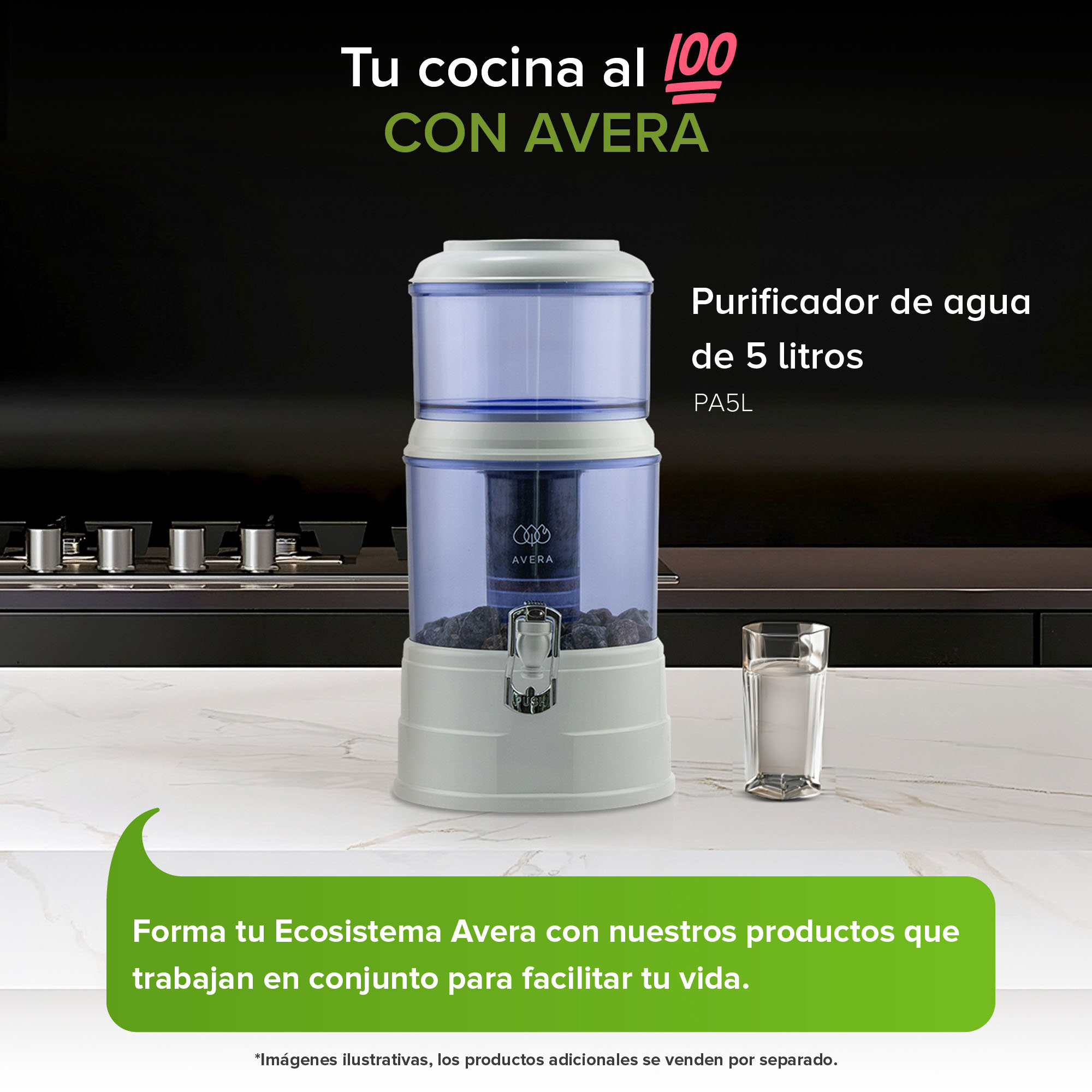 Dispensador Eléctrico de Agua Caliente y Fría Para Piso Avera DA02G