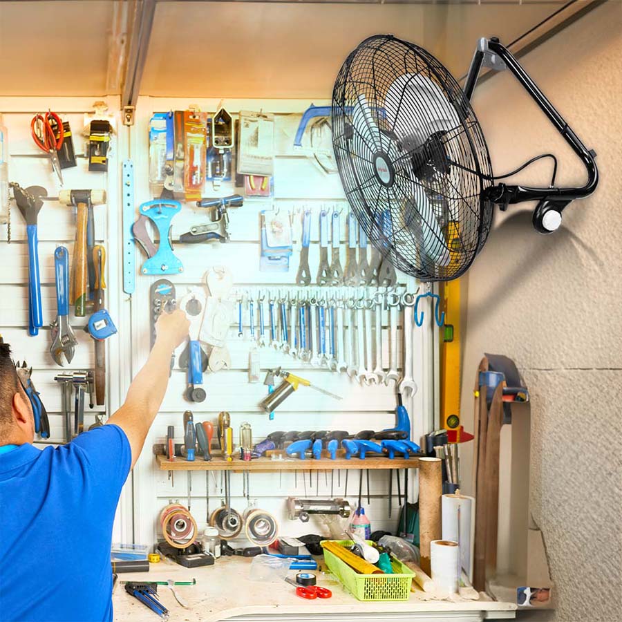  Ventilador de Piso y Pared 20"  3406 mytek 