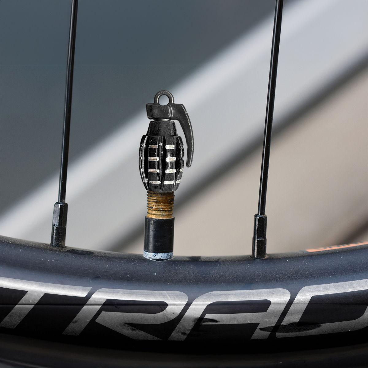 Tapón Pivote Cubre Válvula Bicicleta Moto Carro Negro