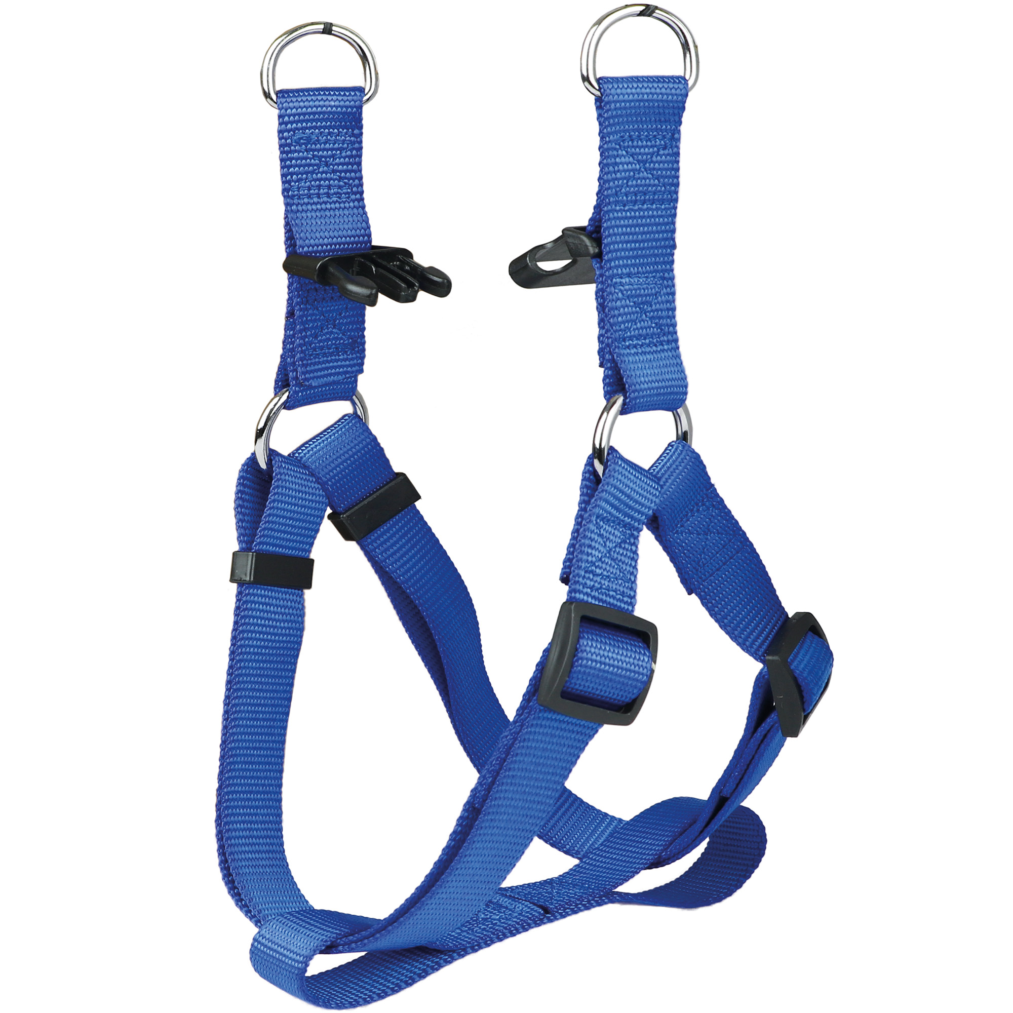 Arnés Tipo Americano para Perro Ajustable Grande Petit Azul.