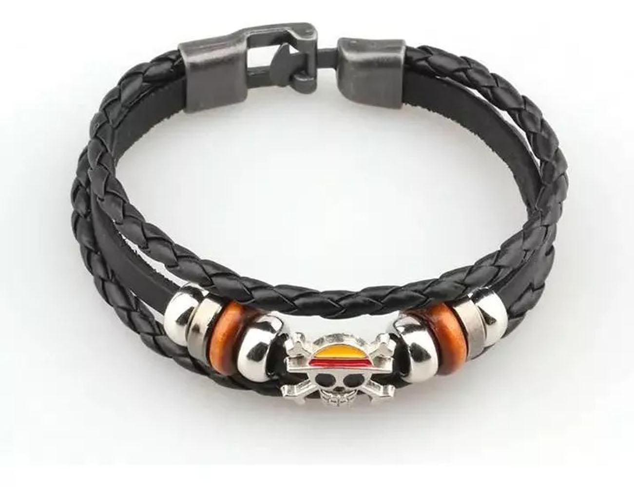 Pulsera Monkey D. Luffy Cosplay Anime One Piece Piratas