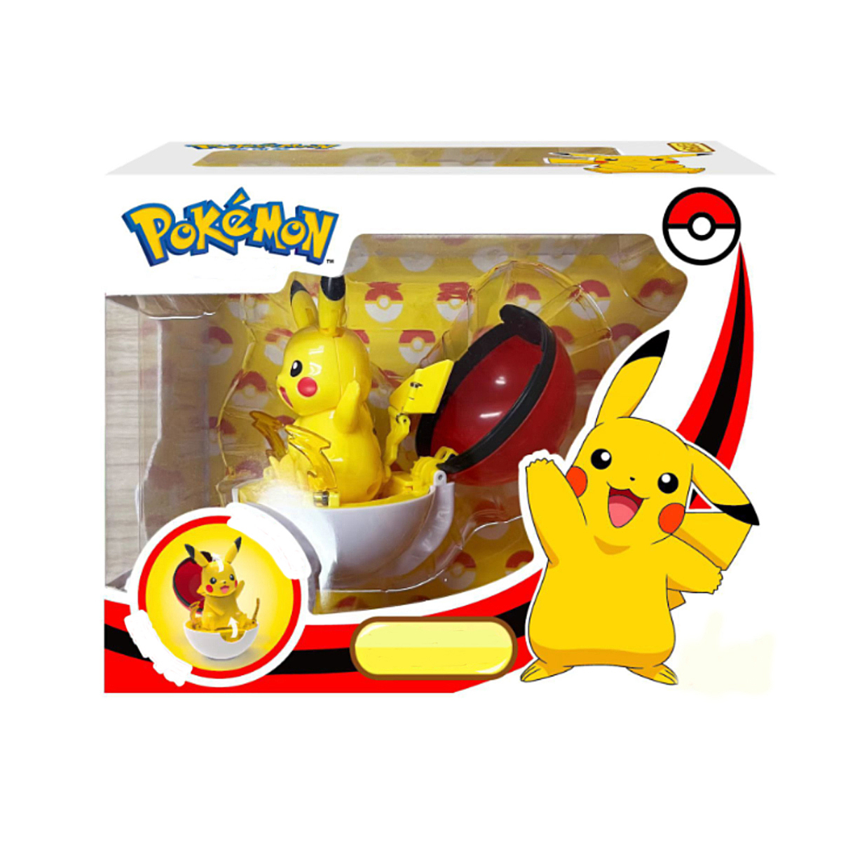 Pokebola Figura de Acción Pikachu Coleccionable