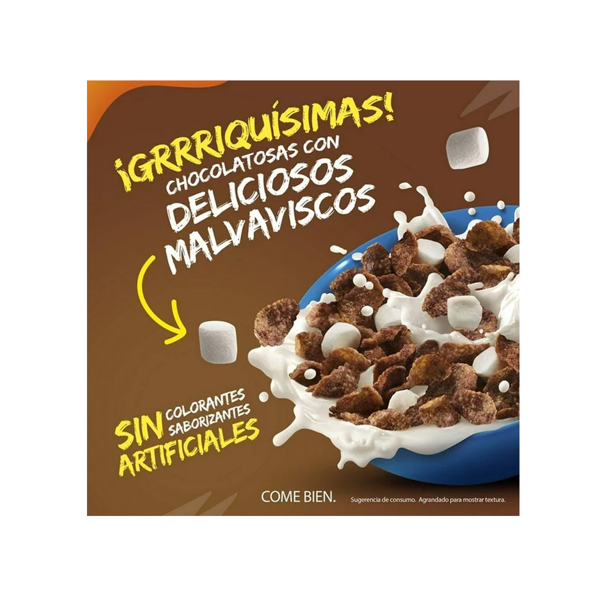 Cereal Zucaritas Chocolate Malvavisco 10 piezas de 35 gramos c/u