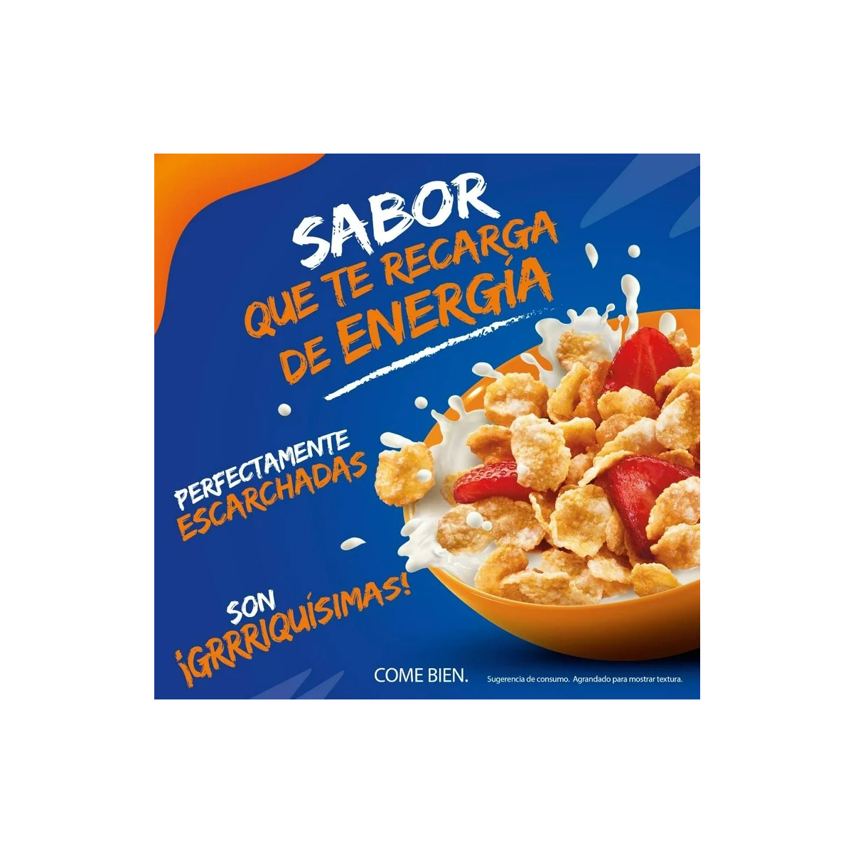 Cereal Kellogg's Zucaritas Hojuela de Maíz 10 piezas de 30 gramos c/u