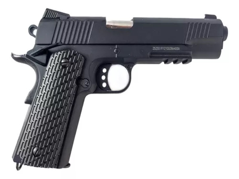 Lanzador Airsoft Colt 1911 Railgun Full Metal Desarmable 