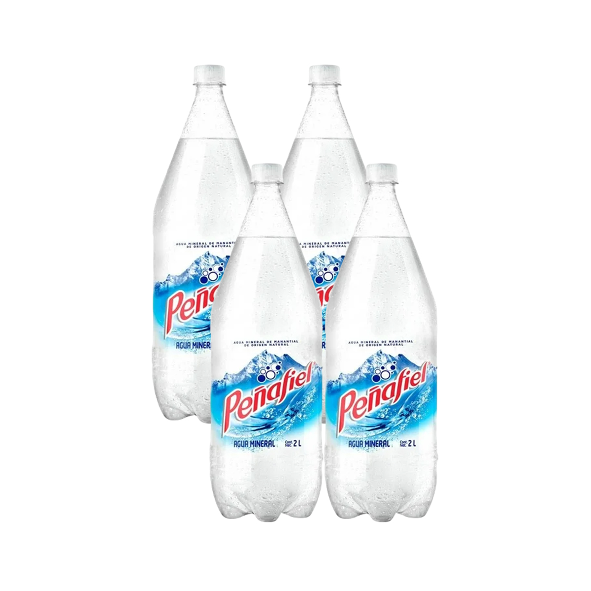 Agua Mineral Peñafiel 2 litros Paquete con 4 piezas