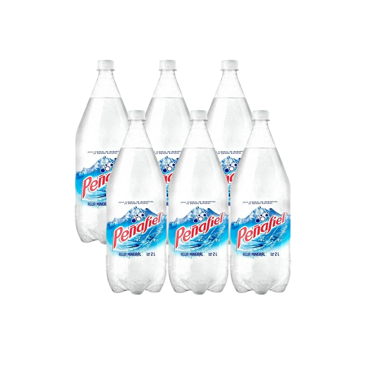 Agua Mineral Peñafiel 2 litros Paquete con 6 piezas