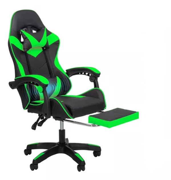 Silla Gamer Reclinable Giratoria Ergonómica Súper Cómoda