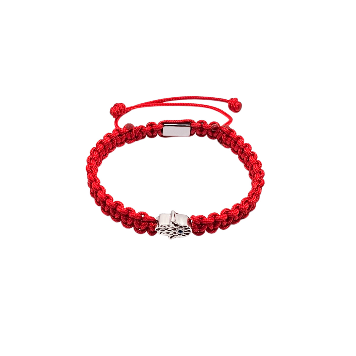 Pulsera Roja Hombre Mano Fátima Hamsa