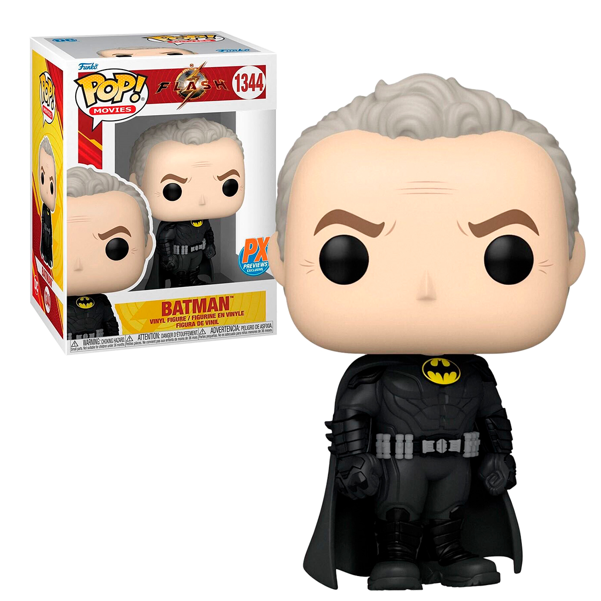 Funko Pop Batman Sin Mascara #1344 Flash La Pelicula Figura Original