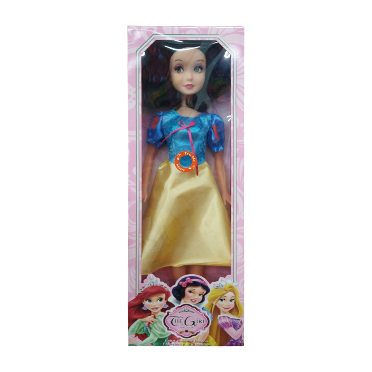 Muñeca Gigante Artkids 55Cm Blanca Nieves .