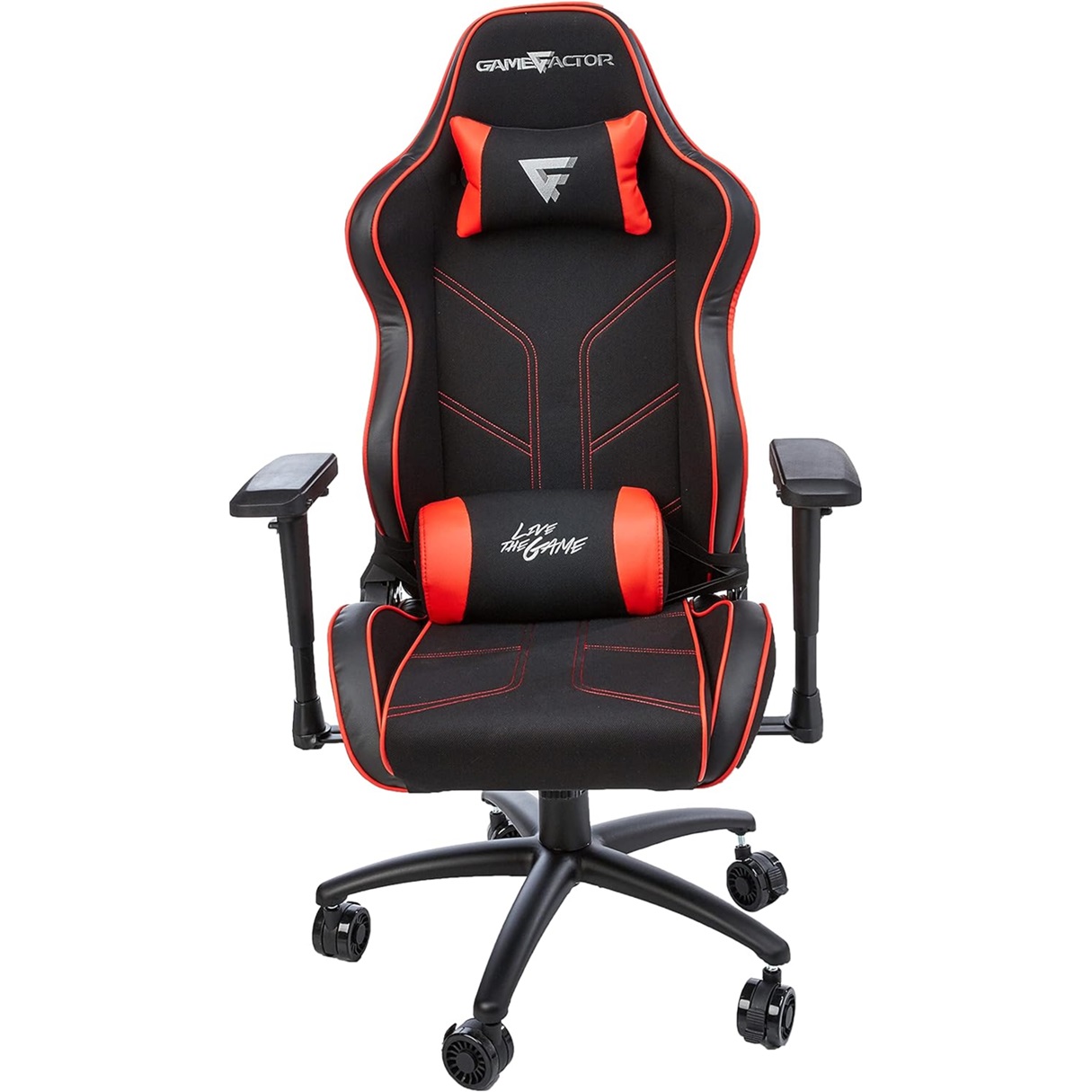 Silla Gamer Game Factor CGC600 V2 Hasta 150Kg Con Descansabrazos