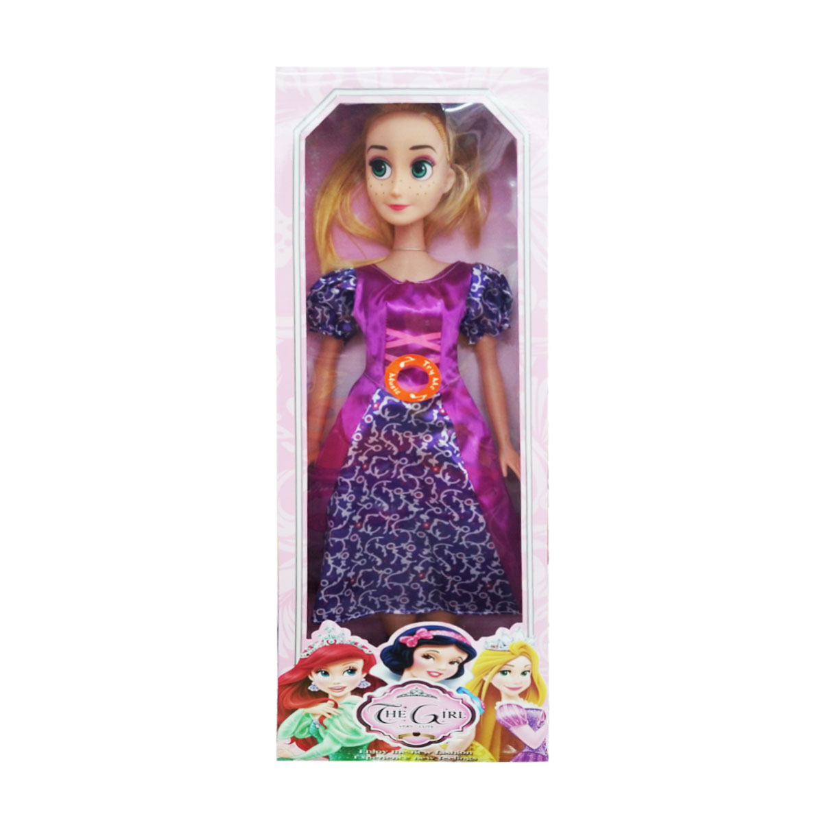 Muñeca Gigante Artkids 55 Cm Rapunzel