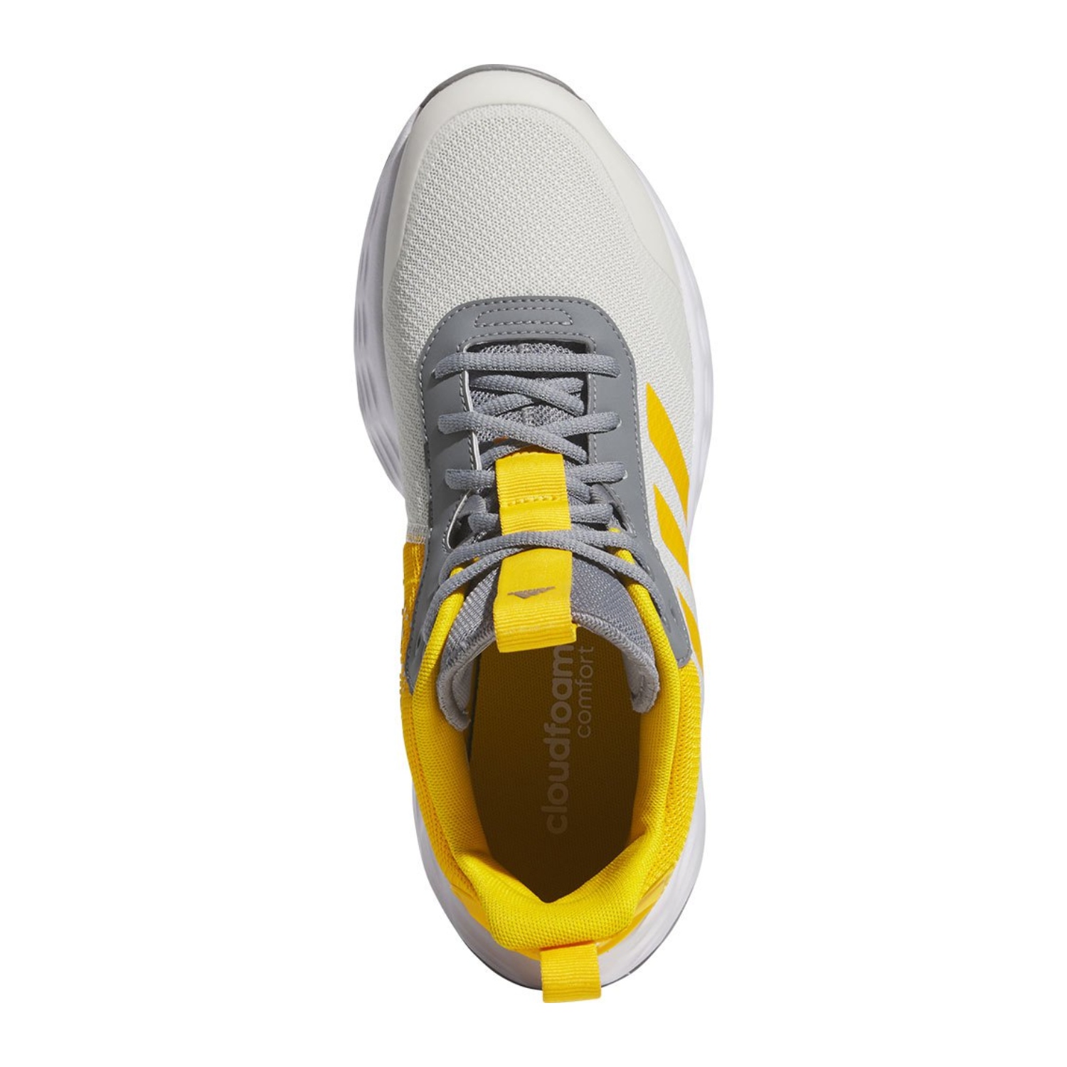 Tenis Deportivo Adidas Ownthegame 2.0 Gris/amarillo de Hombre  IG6248