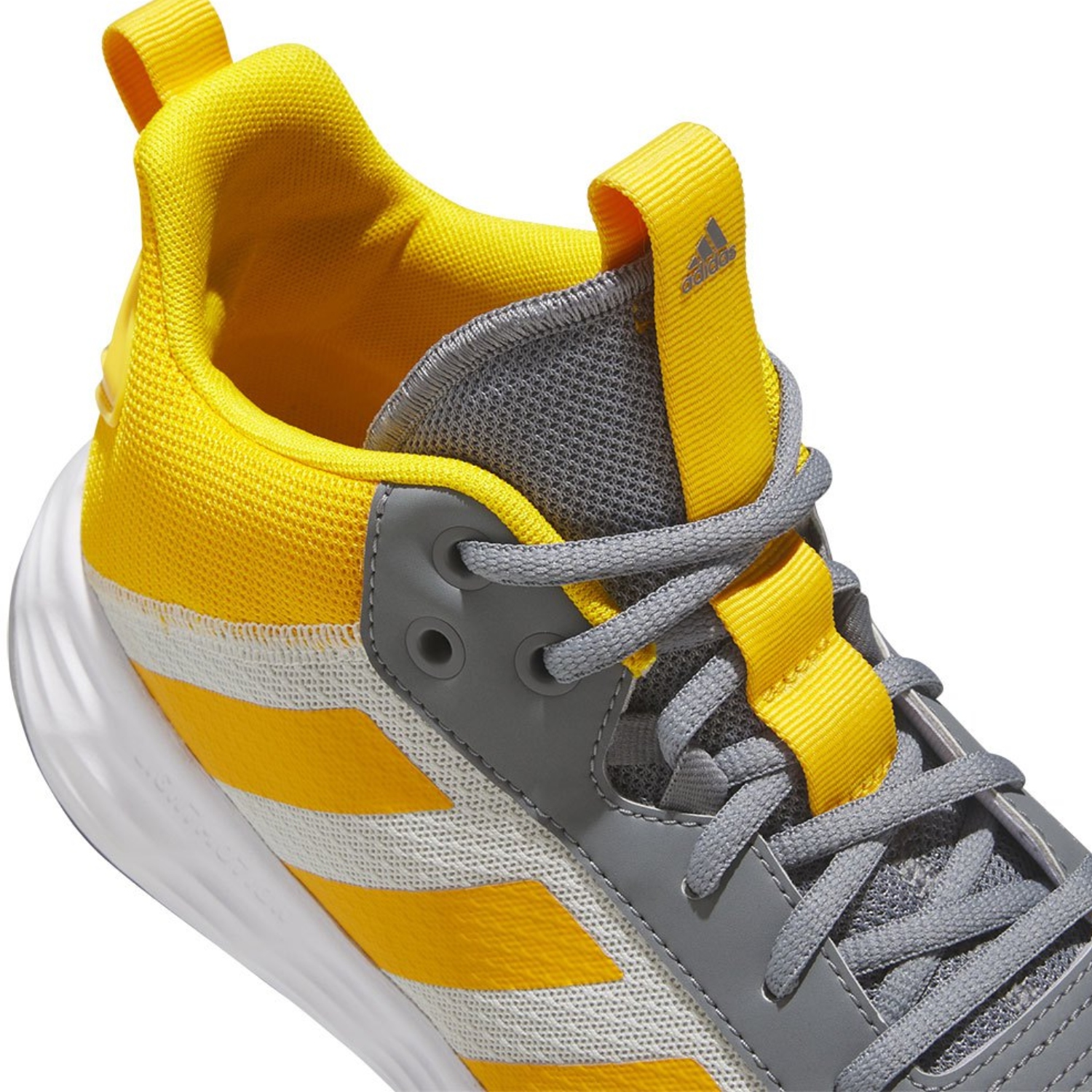 Tenis Deportivo Adidas Ownthegame 2.0 Gris/amarillo de Hombre  IG6248