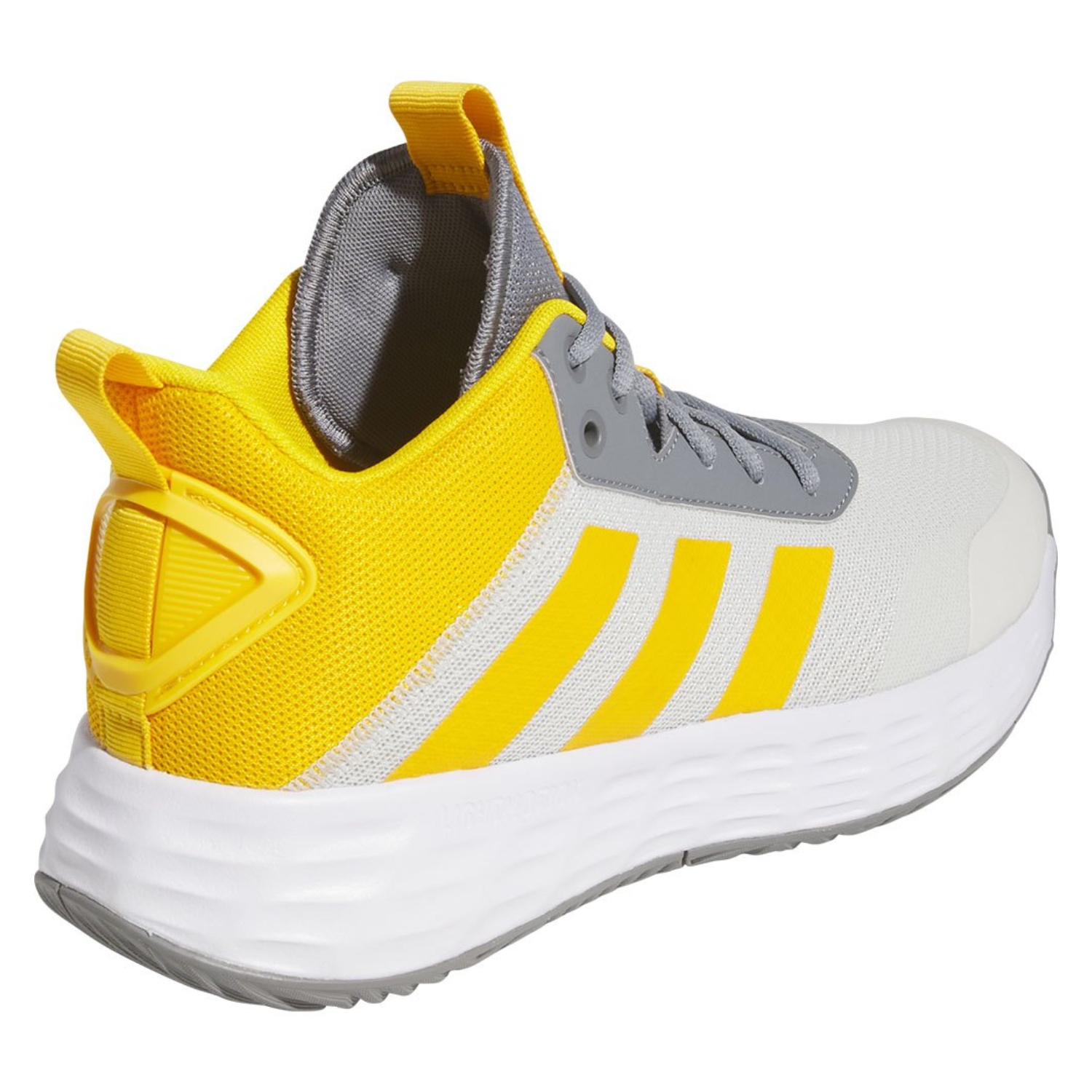 Tenis Deportivo Adidas Ownthegame 2.0 Gris/amarillo de Hombre  IG6248