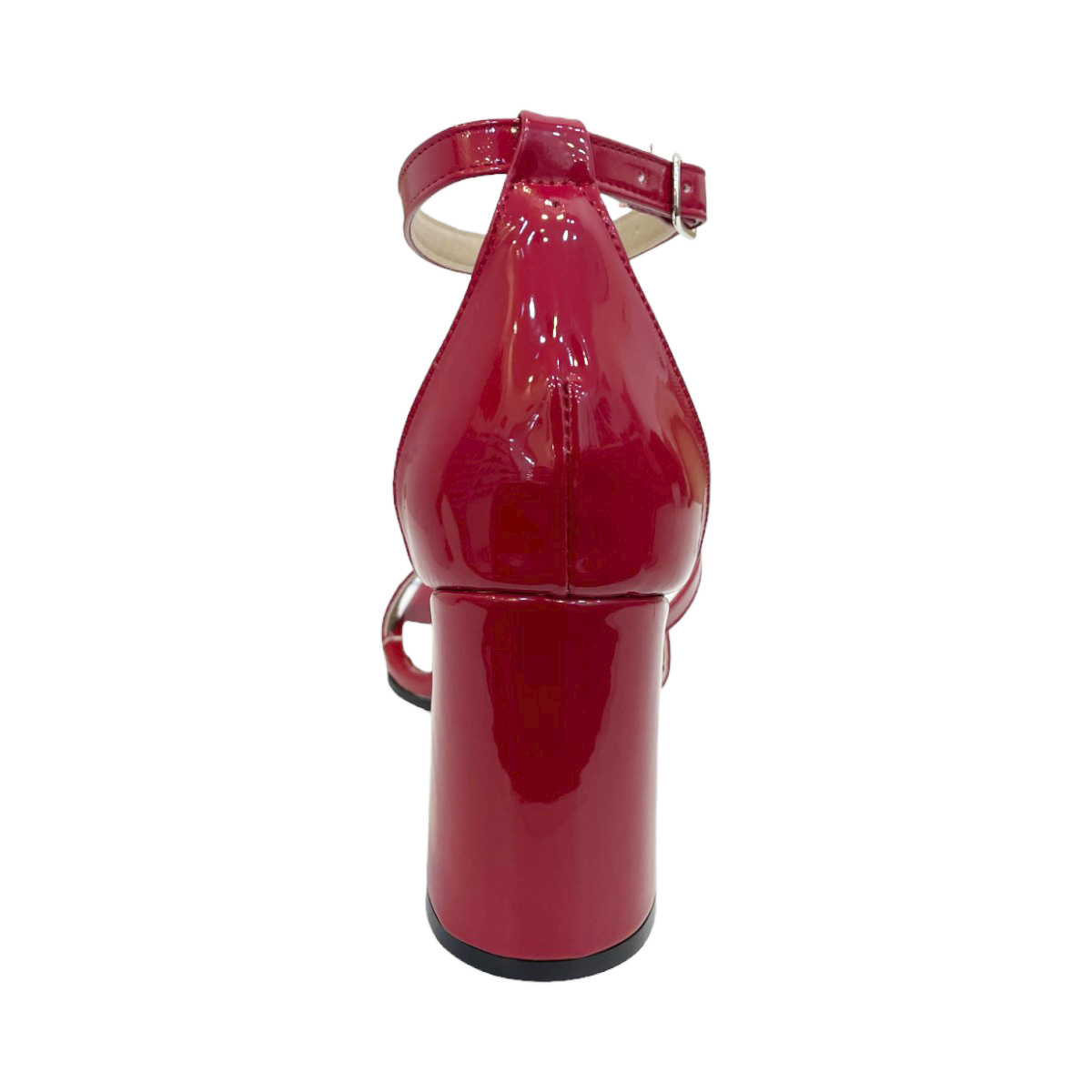 Zapatillas Fiesta Mujer Sheila Charol Tacon Comodo 8 cm