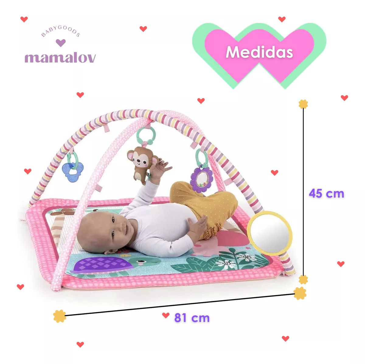 Gimnasio De Actividades Floral Safari Bright Starts