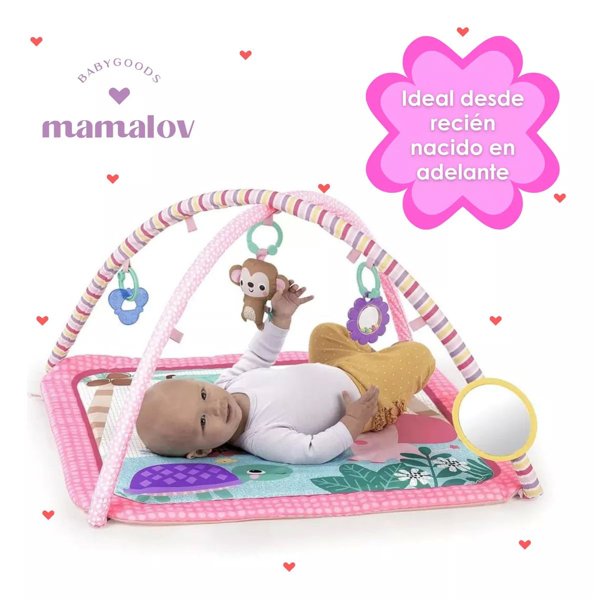 Gimnasio De Actividades Floral Safari Bright Starts