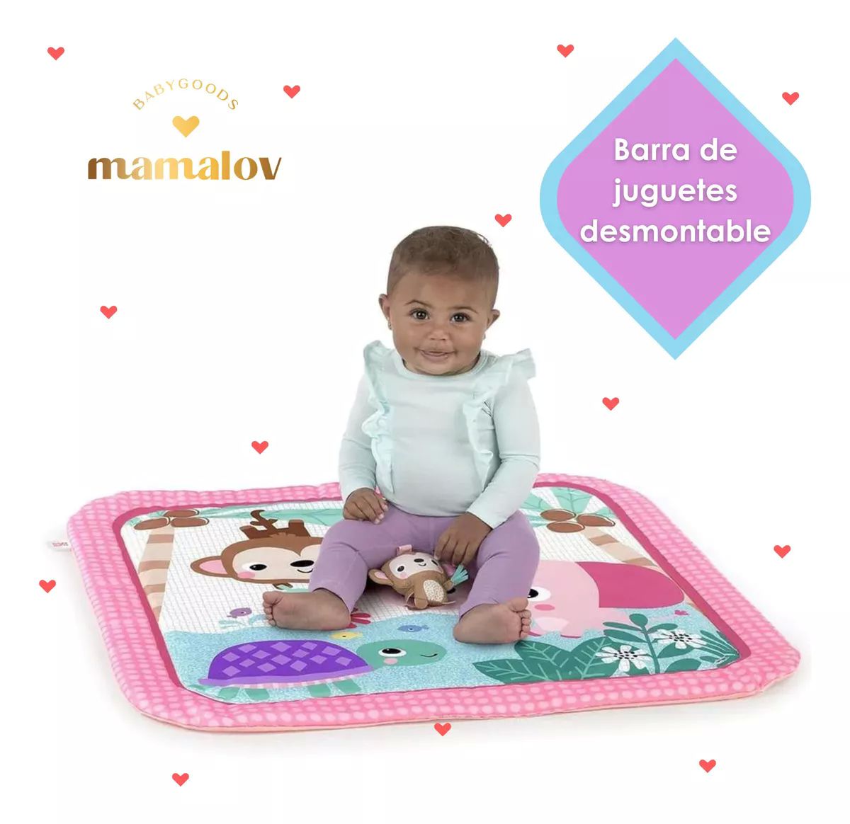 Gimnasio De Actividades Floral Safari Bright Starts