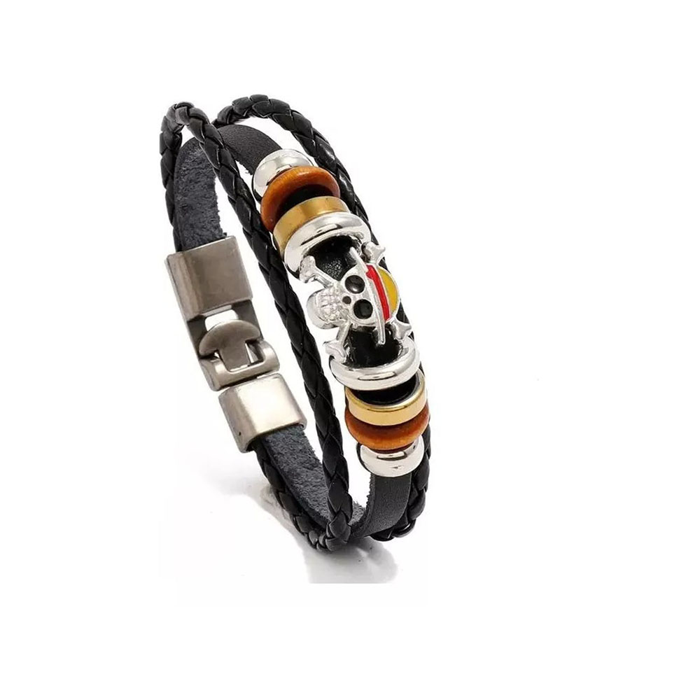 Pulsera Monkey D. Luffy Cosplay Anime One Piece Piratas