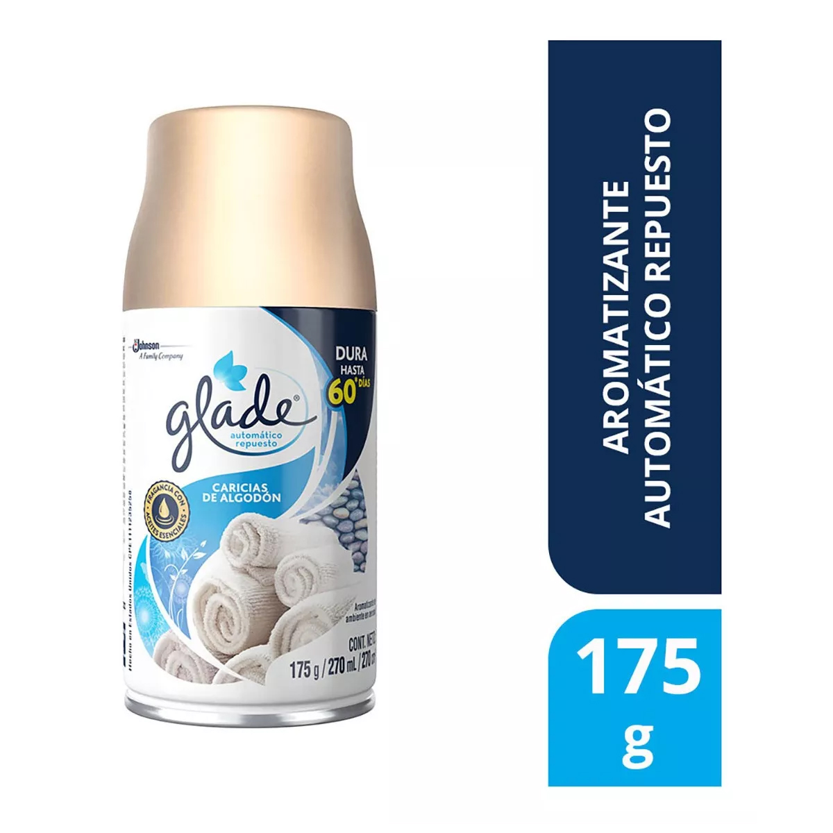 Repuesto Aromatizante Glade Automatic Caricias de Algodón