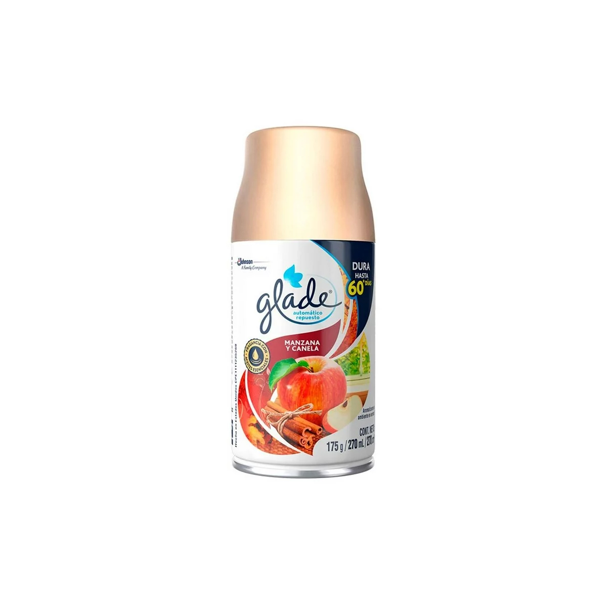 Repuesto Aromatizante Ambiental Glade Automatic Manzana Canela