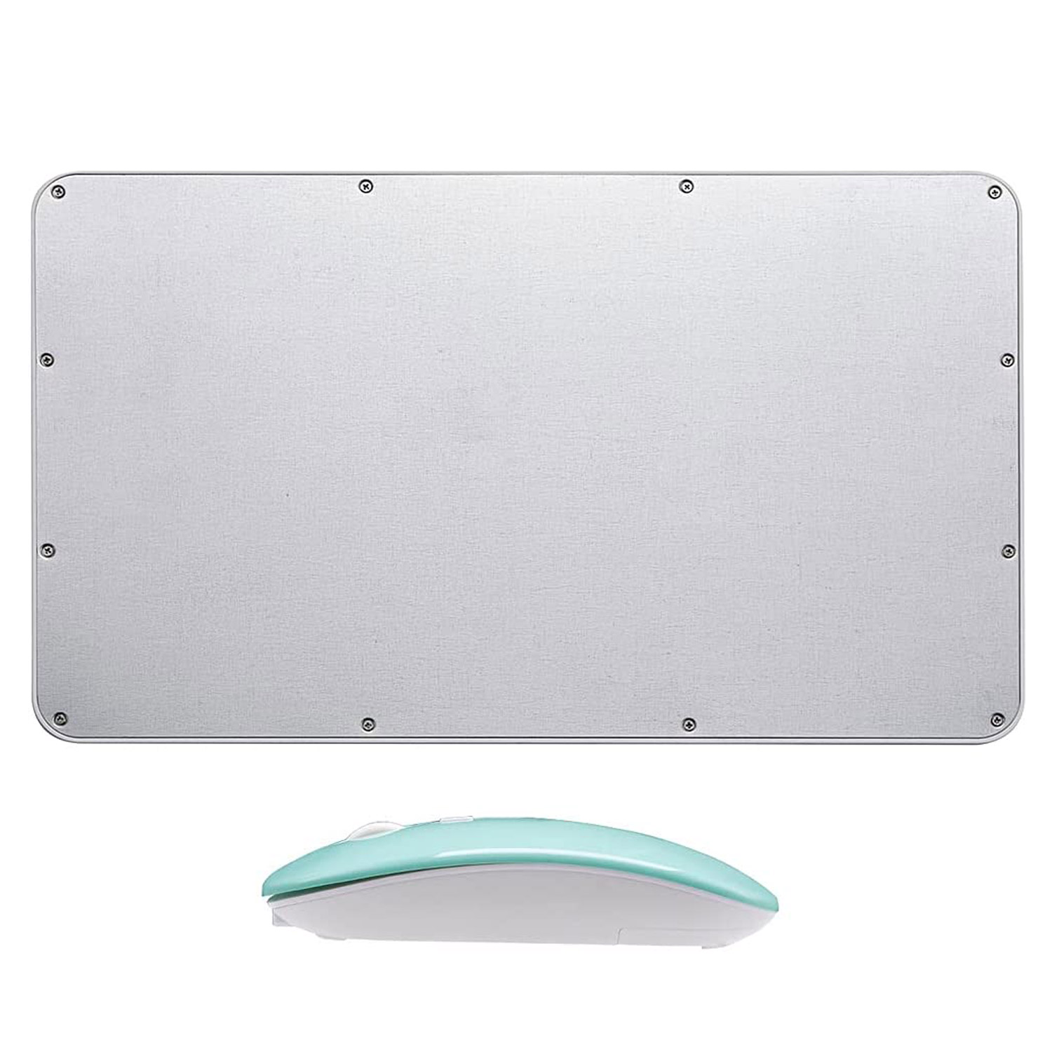 Teclado Bluetooth + Ratón Inalámbrico Para Tablet iPad Celular Pc Laptop De 7 PLG. (Verde).