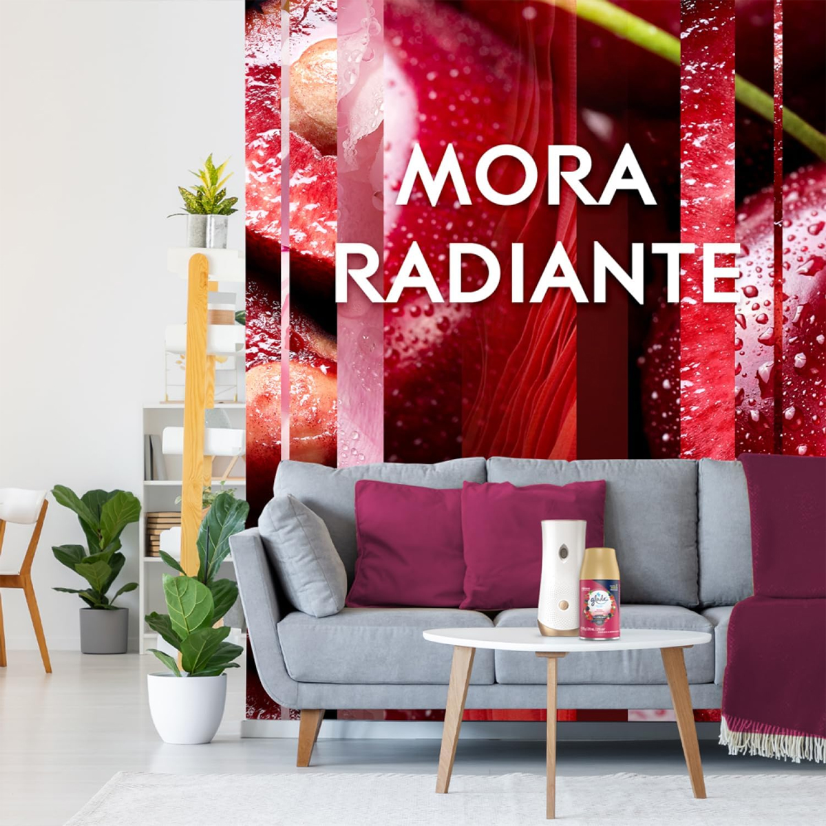 Repuesto Aromatizante Ambiental Glade Automátic Frutos Rojos